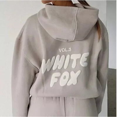 White Fox Hoodie XXS/XS New With Tags On Never Been Worn Still In Packaging • $40