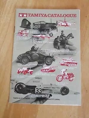 Tamiya Model Catalogue C 1976 A5 Size • £24.95