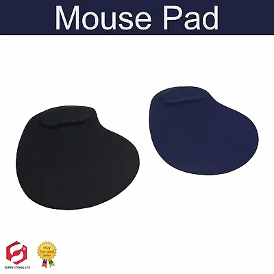 £3.19 • Buy Mouse Mat Gaming Anti-Slip Large Pad PC, Computer Foam Black Wrist Support UK