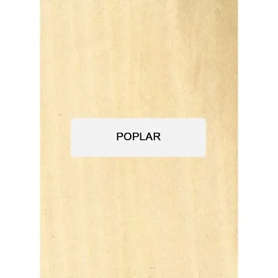Premium Poplar  8/4 Lumber Board I Select & Better | 5 Bd. Ft | S2S | Kiln Dried • $68.23