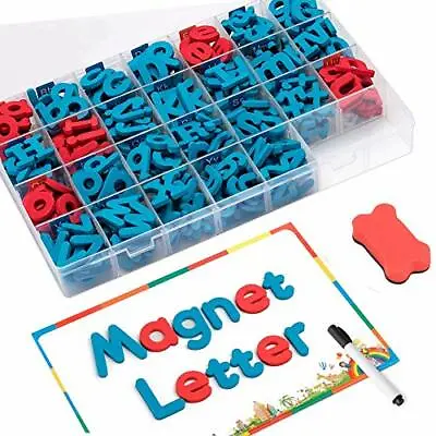 £31.09 • Buy Magnetic Letters Numbers Uppercase Lowercase Kit 212 Pcs With Double Side Magne