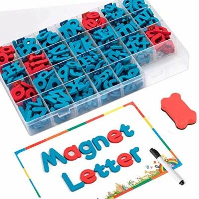 £31.09 • Buy Magnetic Letters Numbers Uppercase Lowercase Kit 212 Pcs With Double Side Magne