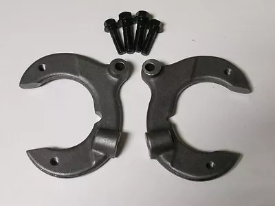 2 Forged Steel Caliper Brackets Mustang II Street Rod IFS Car Big Brake Gearhead • $45.87