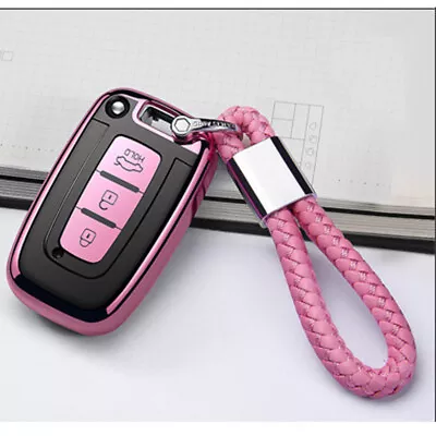 Remote Smart Key Cover Case Shell Fob For Hyundai Accent Ix35 I30 KIA Pink NEW • $28.79