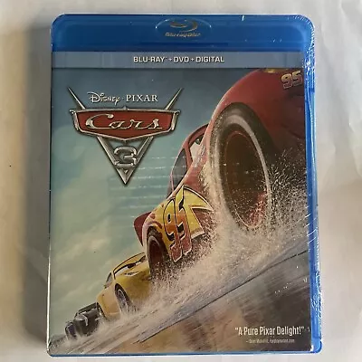 Disney Pixar Cars 3 (3-disc Set 2017) Blu-ray + DVD + Digital NEW Free Shipping • $9.99