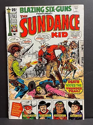 Blazing Six Guns #1 F 1971 Mid Grade Skywald Comics Sundance Kid • $9.71