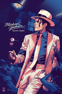 Michael Jackson Smooth Criminal! 💥 Lovely A3 Poster 🤩 • £5.89