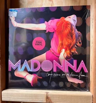 Madonna Confessions On A Dancefloor Ltd 2LP Pink Vinyl Gatefold 2006 Warner • $46.89