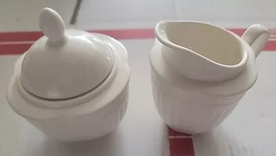 Mikasa Italian Countryside Sugar Bowl W Lid And Creamer Pitcher DD900 • $24