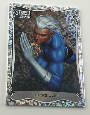 2022 UD Marvel Masterpieces  Holofoil Insert QUICKSILVER #11 Of 20 • $24.99