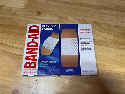 Band-Aid Flexible Fabric XLarge 2-10 Pack • $5