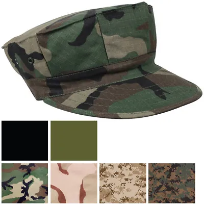 Marines Military Utility  8 Point Fatigue Hat  BDU Cap USMC Uniform Camo Cover • $13.99