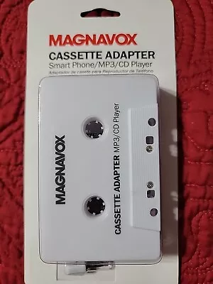 Magnavox Cassette Adapter - Smart Phone/MP3/CD Player To 3.5mm Adapter - NEW • $5.50