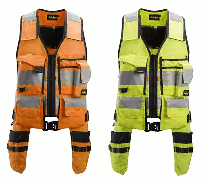 £117.09 • Buy Snickers 4230 AllroundWork, Hi-Vis Tool Vest CL1