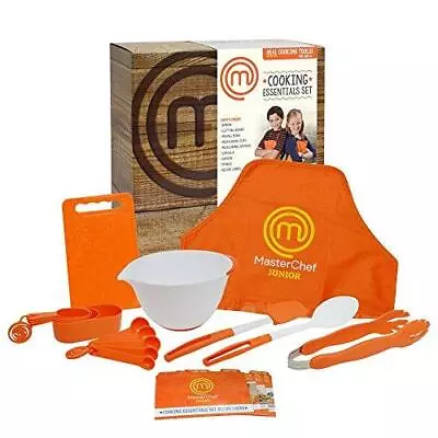 MasterChef Junior Cooking Essentials Set - 9 Pc. Kit Includes Real Cookware For • $47.39