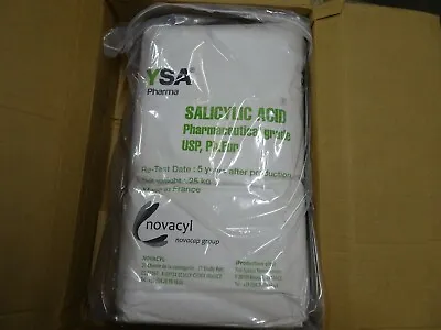 Pure Salicylic Acid Powder USP  25kg (55 Pounds) • $489