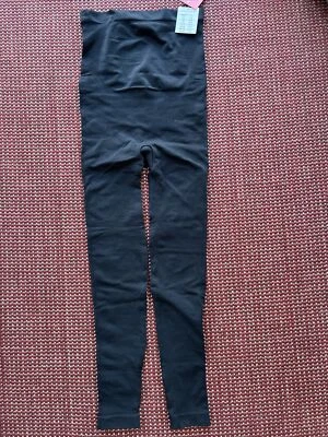 £19.99 • Buy Spanx Women's Look At Me Now Mama Seamless Leggings Maternity Black XS UK 6 BNWT
