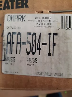 Qmark/marley Afa-0504-if Open Coil Wall Heater- New(old Stock)   Br2 • $69.52