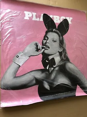 Kate Moss Playboy Art Repro Pop Art 28x28in Oil Painting On Canvas.Framing Avail • £119.20