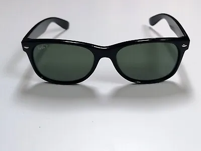 £26 • Buy Ray-Ban Sunglasses POLARISED New Style Wayfarer RB2132 901/58 Gloss TOP OF RANGE