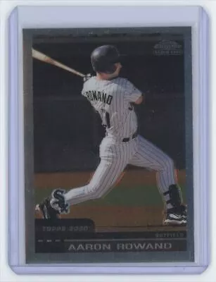 2000 Topps Chrome Traded Aaron Rowand Rookie Baseball Cards #T61 • $2.75