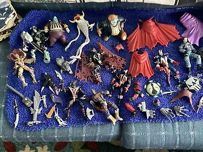 Huge Lot Of  1990's Mcfarlane Spawn Action Figures Loose &Weapons • $35