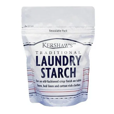 £10.40 • Buy Kershaws Traditional Laundry Starch 500g Resealable Pouch. Gives A Crisp Finish
