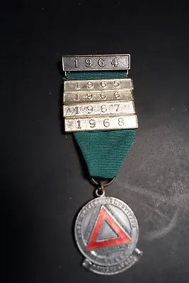 Safe Driving Medals 19641965196619671968 • £4.99