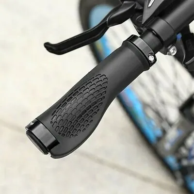 Anti-slip Bicycle Handlebar MTB Shock-proof New Soft Bike Handlebar Covers Black • £1