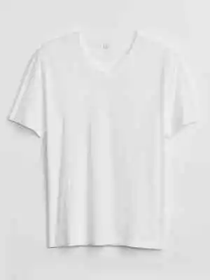 Gap Men's Short Sleeve Vee Neck Tee Everyday V Neck T-shirt Size S M L XL XXL • $17.89