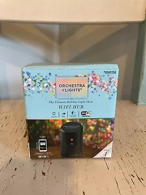 Gemmy Orchestra Of Lights Multicolor LED Multi-design Christmas Indoor Hub - NOB • $32.99