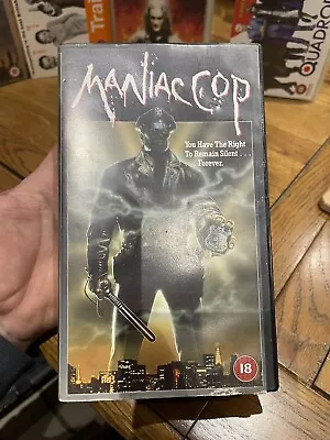 Maniac Cop - Vintage VHS Video • $6.30