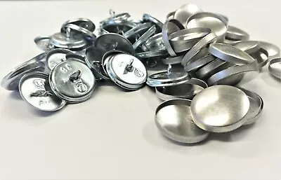 Upholstery Button Blanks For Cover Buttons Size 24 30 36 44 Loop Back Buttons • £8.75