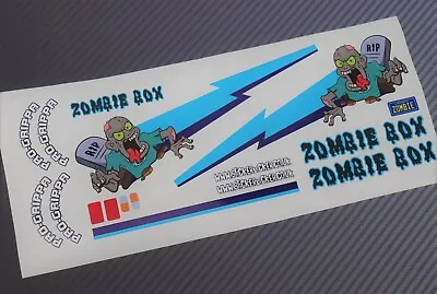 ZombieBox Retro Zombie Theme Vinyl Stickers Fit Tamiya Lunch Box & Tyre Decals • £9.95