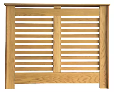 Radiator Cover Oak MDF Small W1006xD203xH838mm Manhattan Style • £44.99