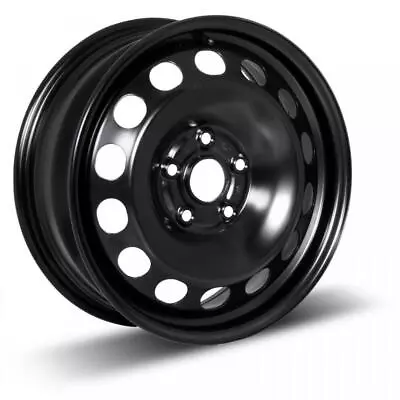 Black Steel Wheel 14X6 +45 4x114.3 4x4.5 (QTY 1) • $49