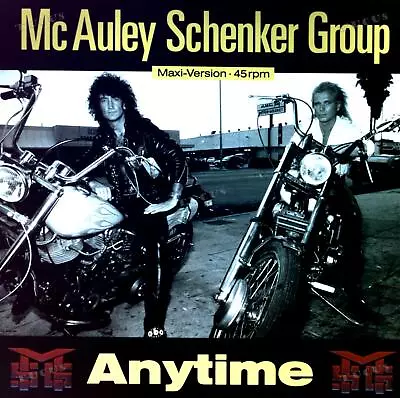 McAuley Schenker Group - Anytime Maxi (VG+/VG+) '* • $23.99