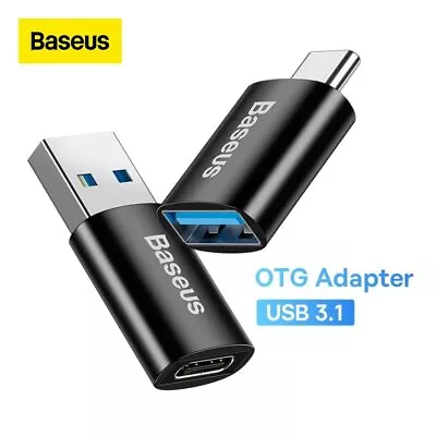 Baseus USB 3.1 To Type C OTG Adapter USB C Male To USB A Female Data Converter • $8.09