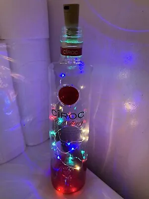 Ciroc Vodka Red Berry Liquor With String LED Light Multicolor • $9.99