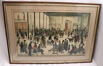 Laurence Stephen Lowry  Punch & Judy  Color Lithograph C.1943 • $995