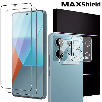 MAXSHIELD For Xiaomi Redmi 12 13C Note 11 13 Pro Plus 5G Glass Screen Protector • $10.50