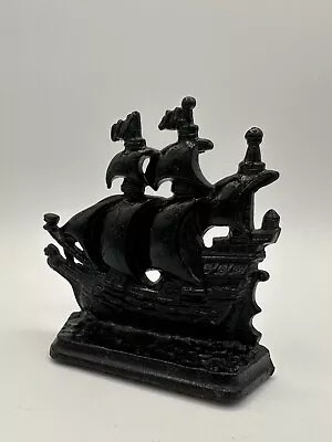Cast Iron A Galleon In The Time Of Elizabeth Antique 1803 • $26.81