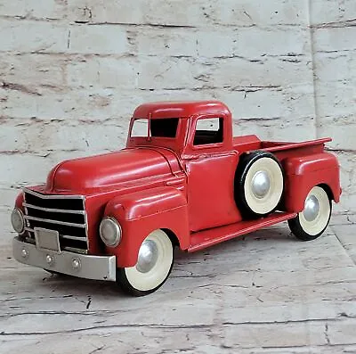 Vintage Truck Model Antique Office Stationery Tabletop Ornaments Metal Craft Art • $119