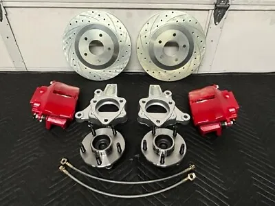 Chevelle Camaro Disc Brake Kit 13  Rotors Dual Piston Caliper C5 Corvette • $969.95