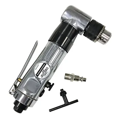 Rockwood Air Drill Reversible Right Angle Pneumatic 1500 RPM Speed 3/8in. • $56.99