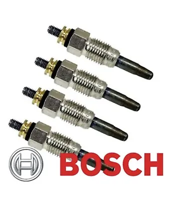 Set Of 4 Bosch Glow Plugs For Audi 4000 VW EuroVan Jetta Passat Rabbit Volvo 740 • $61.70