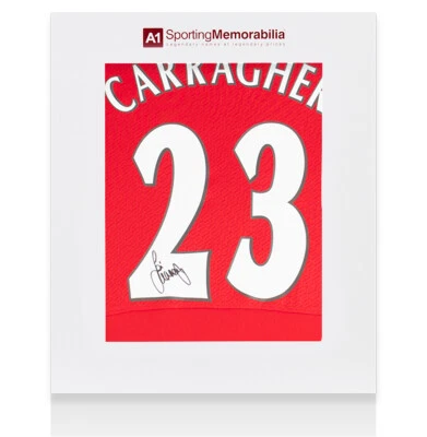 £175.99 • Buy Jamie Carragher Signed Liverpool Shirt - Istanbul 2005 Champions League Final, N