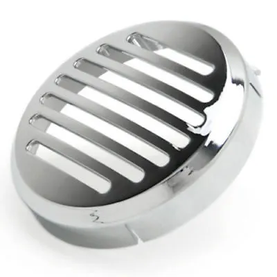 Chrome Motorcycle Round Slotted Grille Horn Cover For Honda Shadow 700 VTX1300C • $9.40