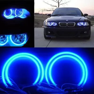 4pcs Angel Eyes Light For BMW E36 E46 E39 E38 Car Headlight LED CCFL Halo Rings • $26.99