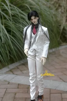 1/6 1/4 1/3 Uncle ID HID BJD Clothes Formal Suit Blazer+Pants+Vest+Shirt+Tie • $62.37